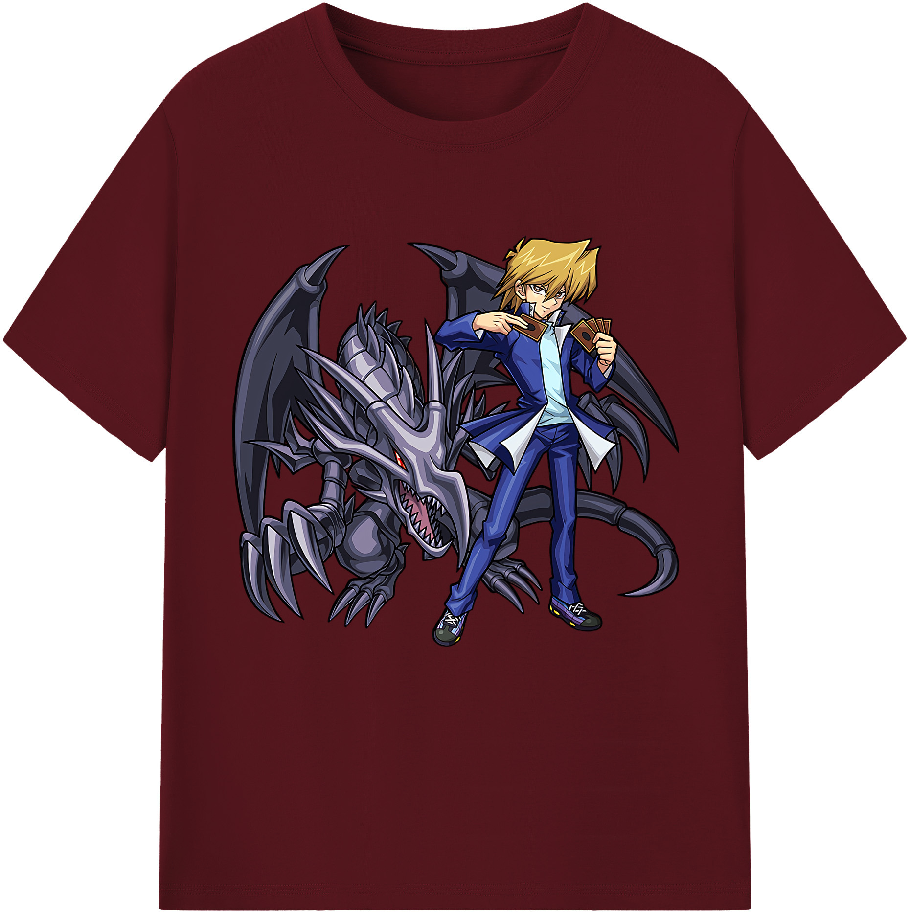 （画像用） 遊☆戯☆王 Yu-Gi-Oh! 綿100％半袖Tシャツ（フロントプリント）
